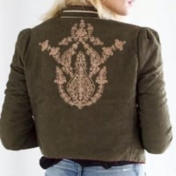 Free People Lauren Band Jacket NWT'S Size Small - Picture 7 of 8